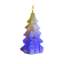 Vánoční svíčka měnící barvy LED STROMEČEK BETLÉM 310 g