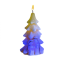 Vánoční svíčka měnící barvy LED STROMEČEK BETLÉM 310 g