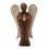 HATI-HATI dřevěný anděl ze suarového dřeva 15cm - OCHRÁNCE