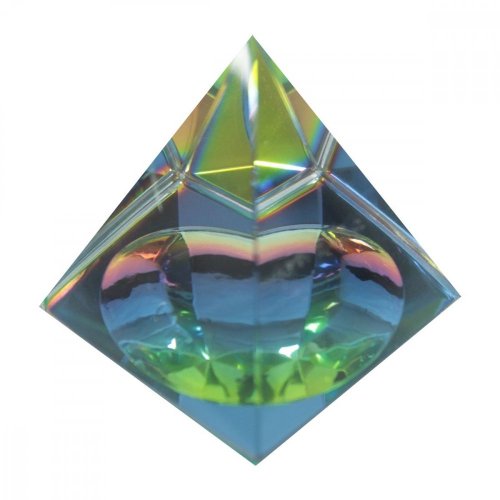 Pyramida mystická křišťálové sklo 50mm