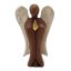HATI-HATI dřevěný anděl ze suarového dřeva 15cm - LÁSKA