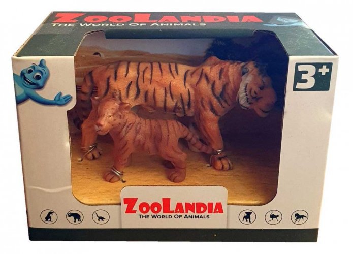 Zvířátka série Zoolandia TYGŘICE s mládětem