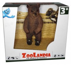 Zvířátka série Zoolandia MEDVĚD 100mm